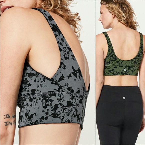 New lululemon rejuvenate bra efflorescent nulu 8 - Picture 4 of 6